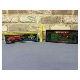 2 PC TEXACO DIE CAST TRUCK &  CAR