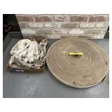 ROLL OF BRAIDED PACKING ROPE & NYLON ROPE