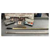 GROUP OF ASSORTED GUN CLEANING KITS, BRUSHES,