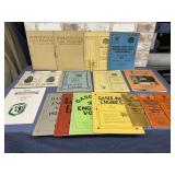COLLECTION OF GASOLINE ENGINE MANUALS;