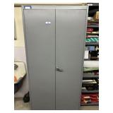 DAYTON METAL CABINET AND CONTENTS