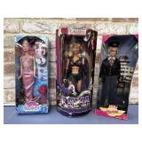 3 PCS ASSORTED BARBIE & BARBIE-TYPE DOLLS