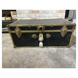 FOOTLOCKER TRUNK- FULL OF COMICS & NEWSPAPERS