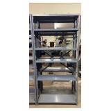 METAL ADJUSTABLE SHELVING UNIT