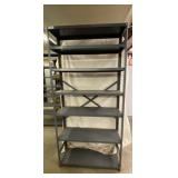 METAL ADJUSTABLE SHELVING UNIT