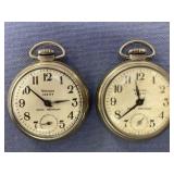 2 PCS: VINTAGE WESTCLOX SCOTTY POCKET WATCHES