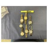 GROUP OF 7 VINTAGE WATCHES: CEDAR CREEK,