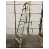 WERNER ALUMINUM 8 FT LADDER