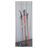 5 PCS TREE PRUNERS / POLE SAWS