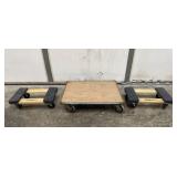 3 PCS FLAT FURNITURE DOLLIES