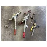 SELECTION OF CABLE PULLERS / COME-ALONGS