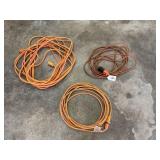 SELECTION OF ASSORTED EXTENSION CORDS
