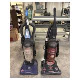 2 PCS UPRIGHT VACUUMS