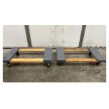 2 PCS  LARGE FLAT FURNITURE DOLLIES