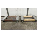 2 PCS  LARGE FLAT FURNITURE DOLLIES