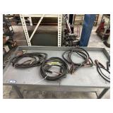 BOX LOT: ASSORTED JUMPER CABLES