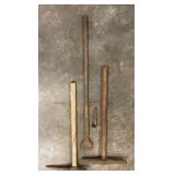 VINTAGE RAILROAD TOOLS & A SPIKE