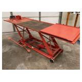 HYDRAULIC MOTORCYCLE LIFT TABLE; PITTSBURGH