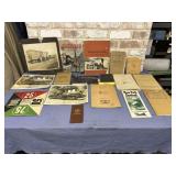 LARGE SELECTION OF VINTAGE EPHEMERA: FIELD