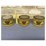 3 PCS VNTG CANS OF ANTI-BORAX BRAZING FLUX
