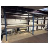 2 SECTION INDUSTRIAL SHELVING / RACK