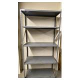 METAL ADJUSTABLE SHELVING UNIT