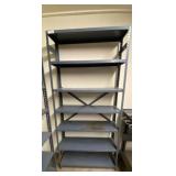 METAL ADJUSTABLE SHELVING UNIT