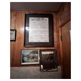 VINTAGE RAILROAD THEMED ARTWORK