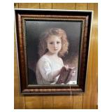 FRAMED ART REPRODUCTION OF "THE