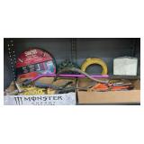 SHELF OF WATERING / PRUNING SUPPLIES