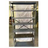 METAL ADJUSTABLE SHELVING UNIT