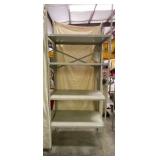 METAL ADJUSTABLE SHELVING UNIT