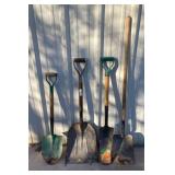4 PC SHOVELS