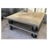 (2X) HEAVY DUTY ALUMINUM PLATFORM CART / DOLLY