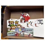 (~50) VINTAGE FOLDING POP UP CHRISTMAS CARDS