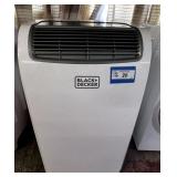 BLACK & DECKER PORTABLE A/C; 15' X 11' X 27.5';