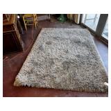 5' X 7' BH&G SHAG THROW RUG