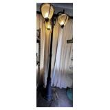 DECORATIVE METAL STREET LIGHT STYLE LIGHT FIXTURE;