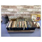 BOX LOT: 60 DVD'S - INCLUDED STAR WARS BOXED