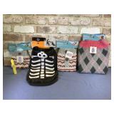 (4 PCS) PET SWEATERS & COSTUME (NIP)