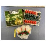 BOX LOT: CHRISTMAS LIGHTS - GE 25 C-9 RED GLOW