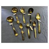 10 PCS ASSORTED VINTAGE SPOONS / LADLES