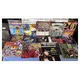 15 PCS ASSORTED VINTAGE RECORD ALBUMS / ASSORTED