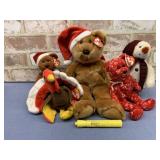 BOX LOT: 5 TY BEANIE BABIES & BUDDIES