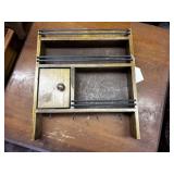 VINTAGE WOODEN WALL HANGING SPICE RACK