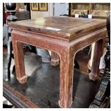 VINTAGE WOODEN MING STYLE SIDE TABLE