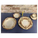 (42 PCS) NORITAKE CHINA - PLATES, BOWLS, CUPS &