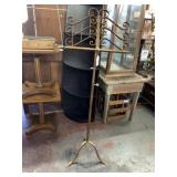 HEAVY METAL ADJUSTABLE MUSIC STAND, BRASS-LOOK