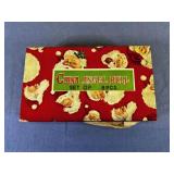 VINTAGE BOXED SET OF 8 CHINA SANTA BELL