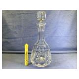 VINTAGE 'ATLANTIS' CUT CRYSTAL DECANTER